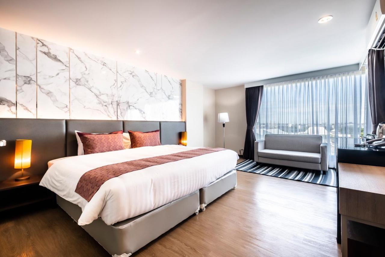 Sinsuvarn Airport Suite Hotel Bangkok Eksteriør bilde