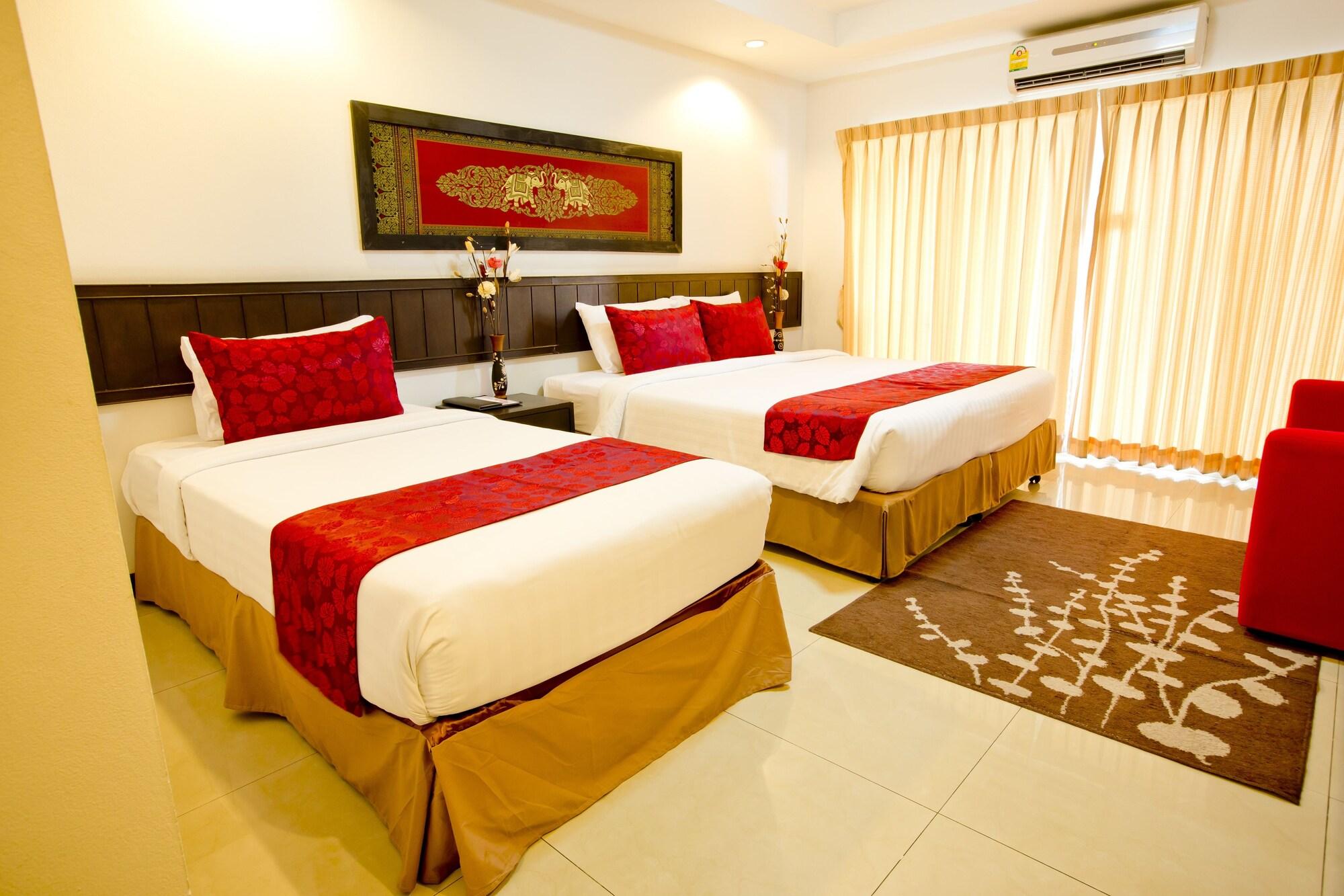 Sinsuvarn Airport Suite Hotel Bangkok Eksteriør bilde