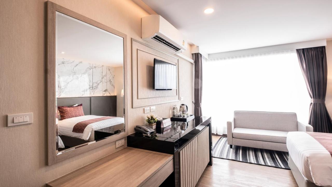 Sinsuvarn Airport Suite Hotel Bangkok Eksteriør bilde